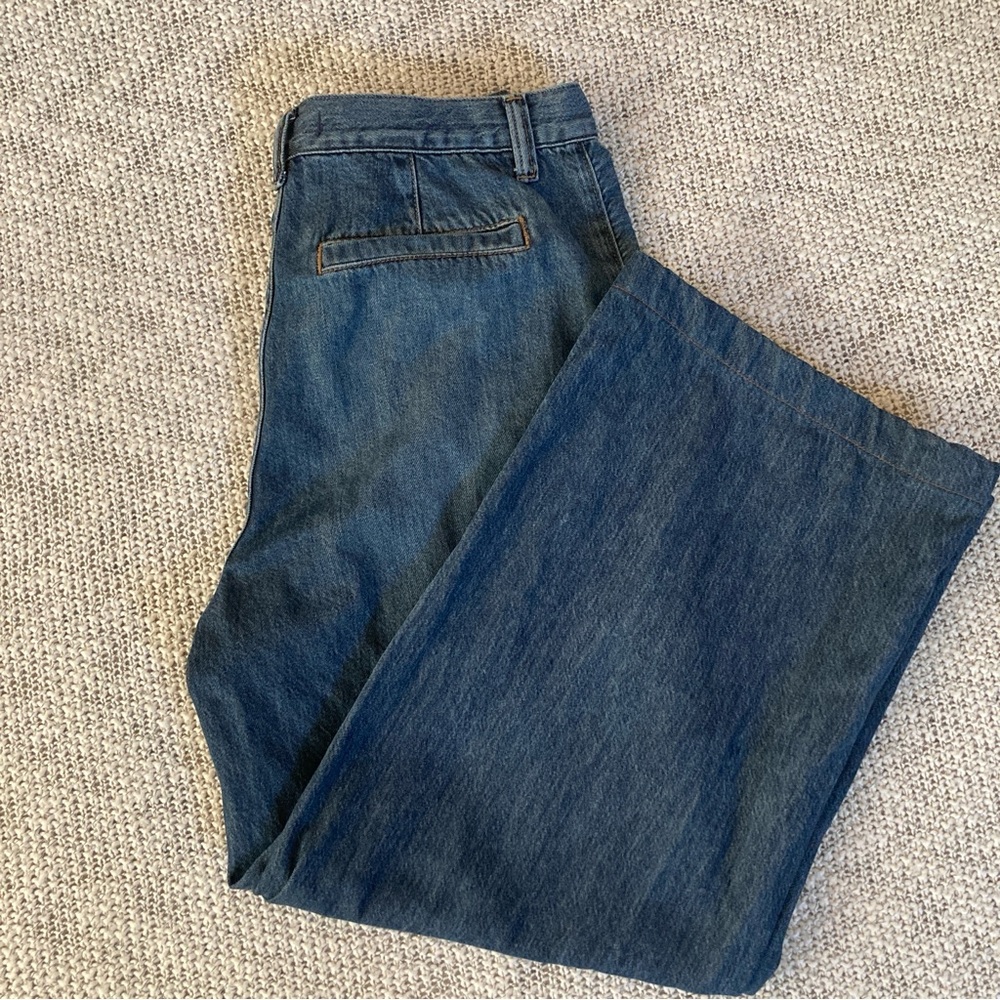 Madewell The Harlow Wide Leg Jean Size 29 - Picture 5 of 15